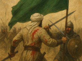 داستان کوتاه: پرچمی که زمین نیفتاد