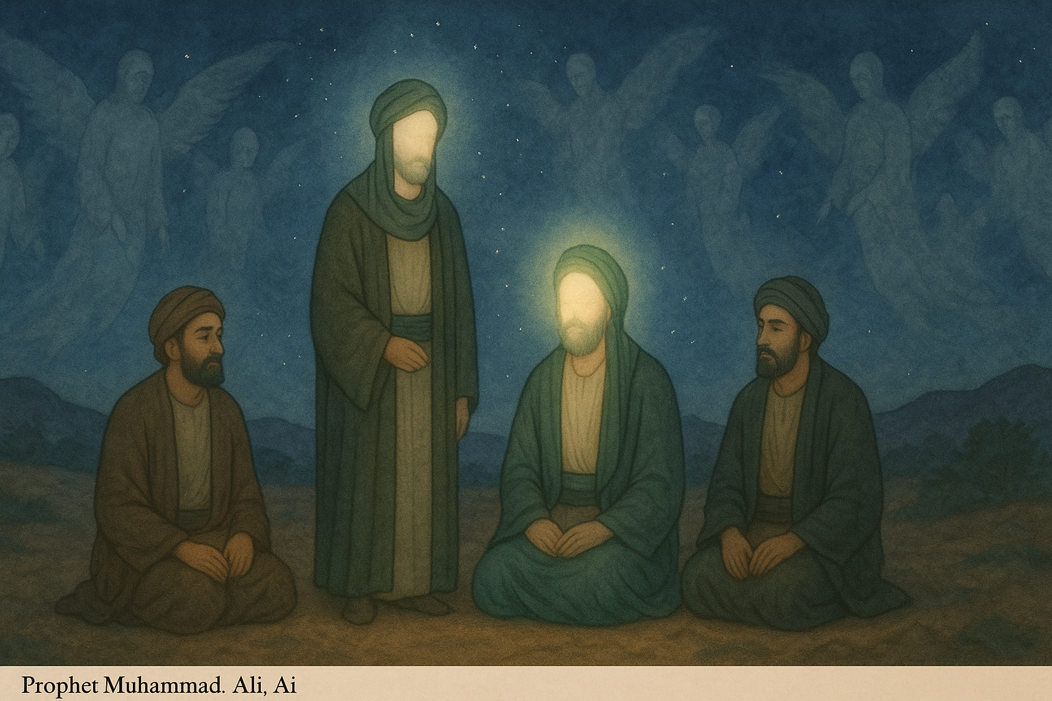 حکایت چهار نفر در ابطح