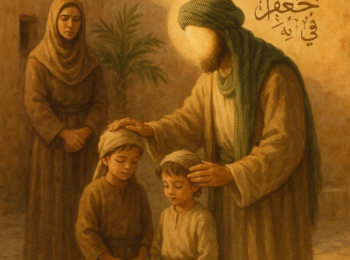 مهربانی پیامبر(ص) و سرپرستی فرزندان جعفر