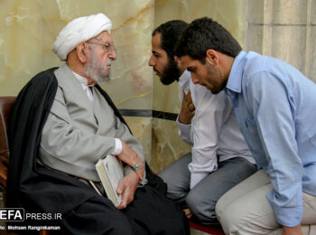 رهنمودهایی از آیت الله امینی به طلاب جوان